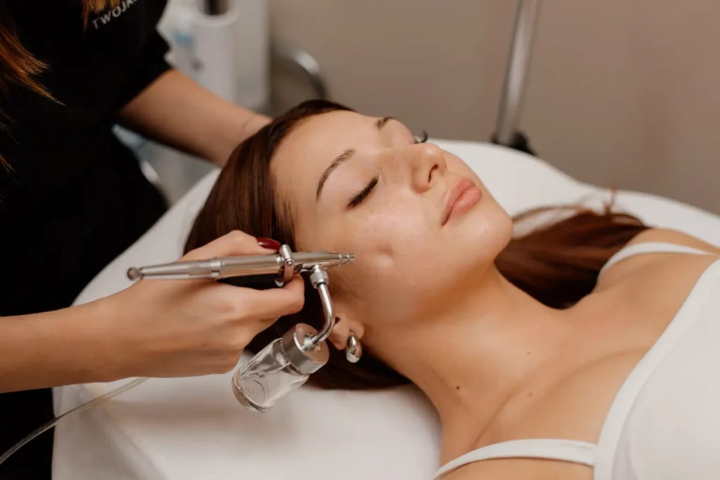 Infuzja Tlenowa Zabiegi na twarz