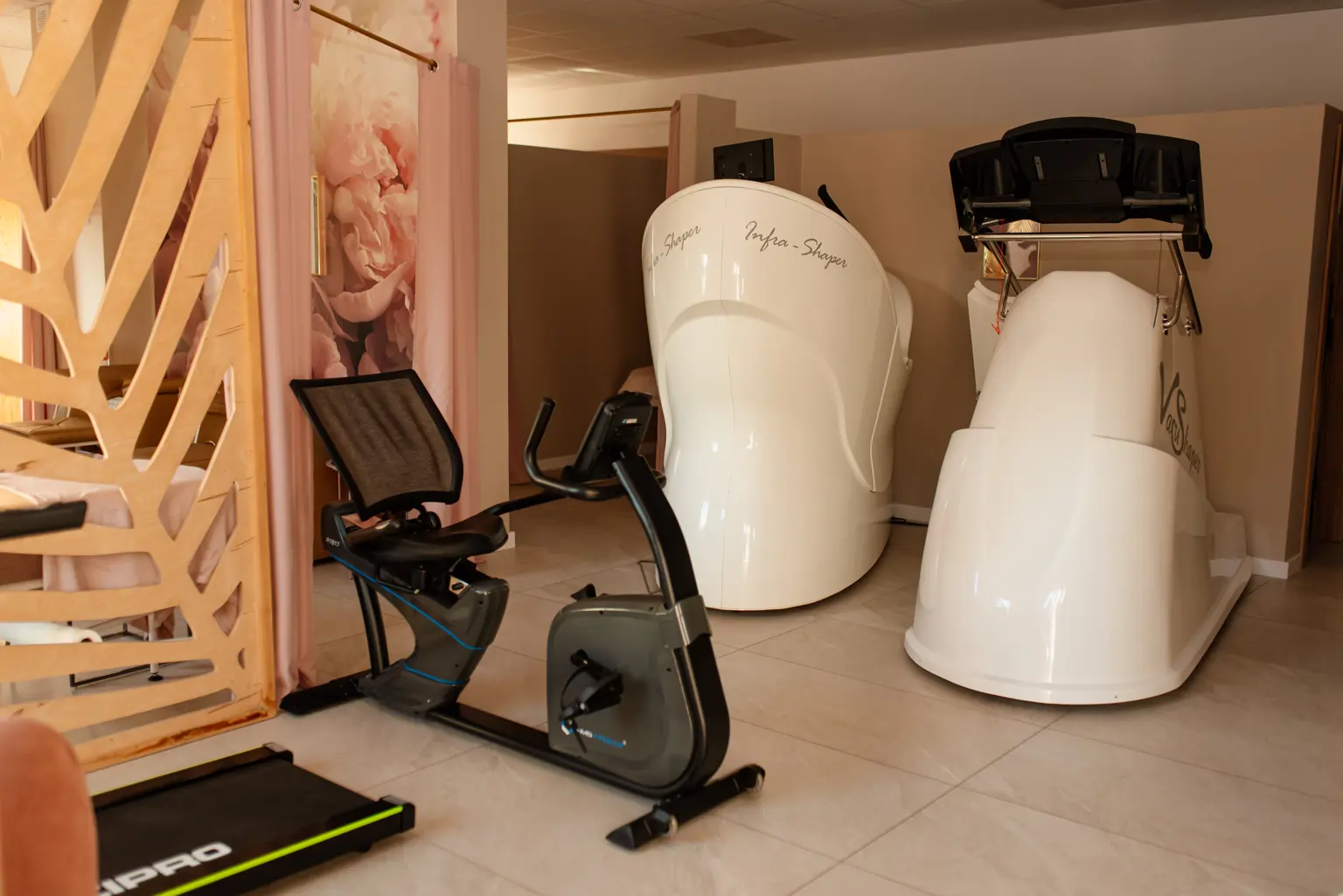 Strefa fitness w studiu Twoja Figura